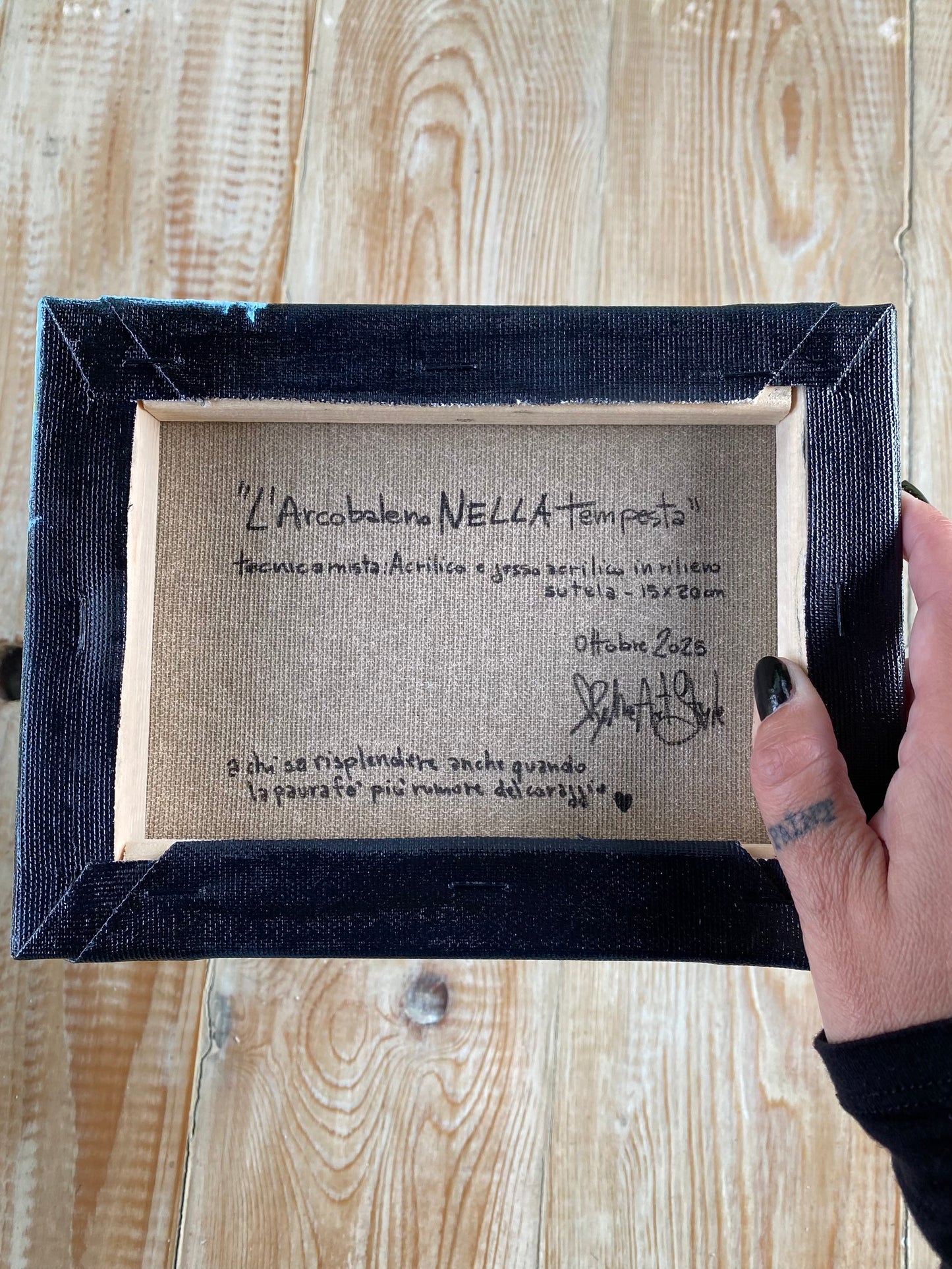 L’Arcobaleno NELLA tempesta