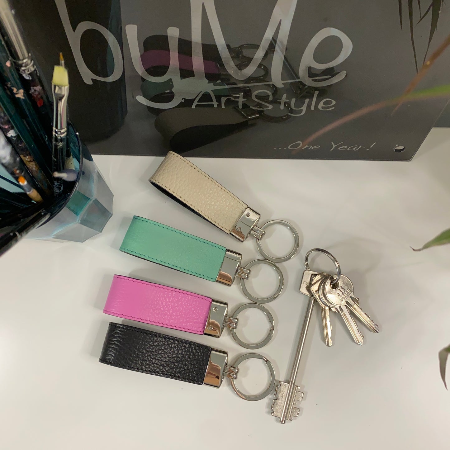 PORTACHIAVI APOLLO in pelle personalizzabili