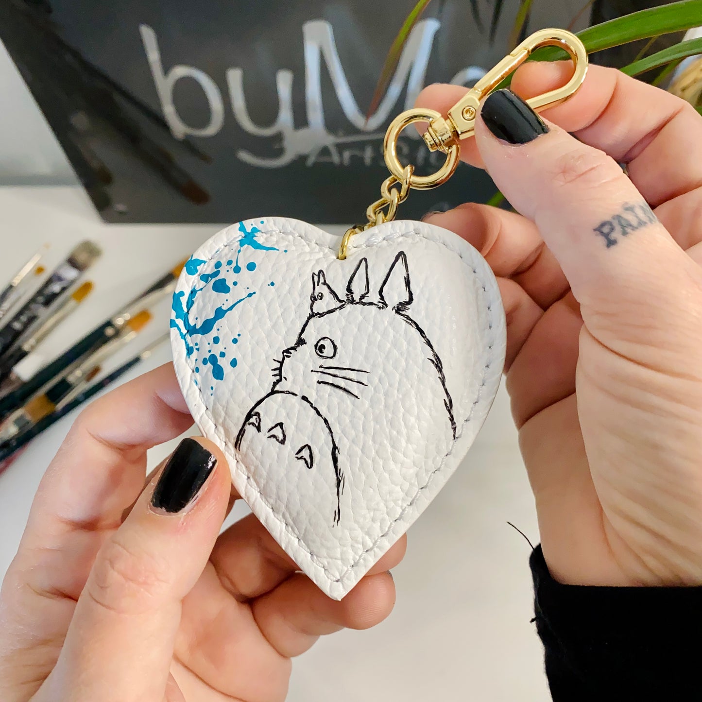 PORTACHIAVI TOTORO - byMeArtStyle
