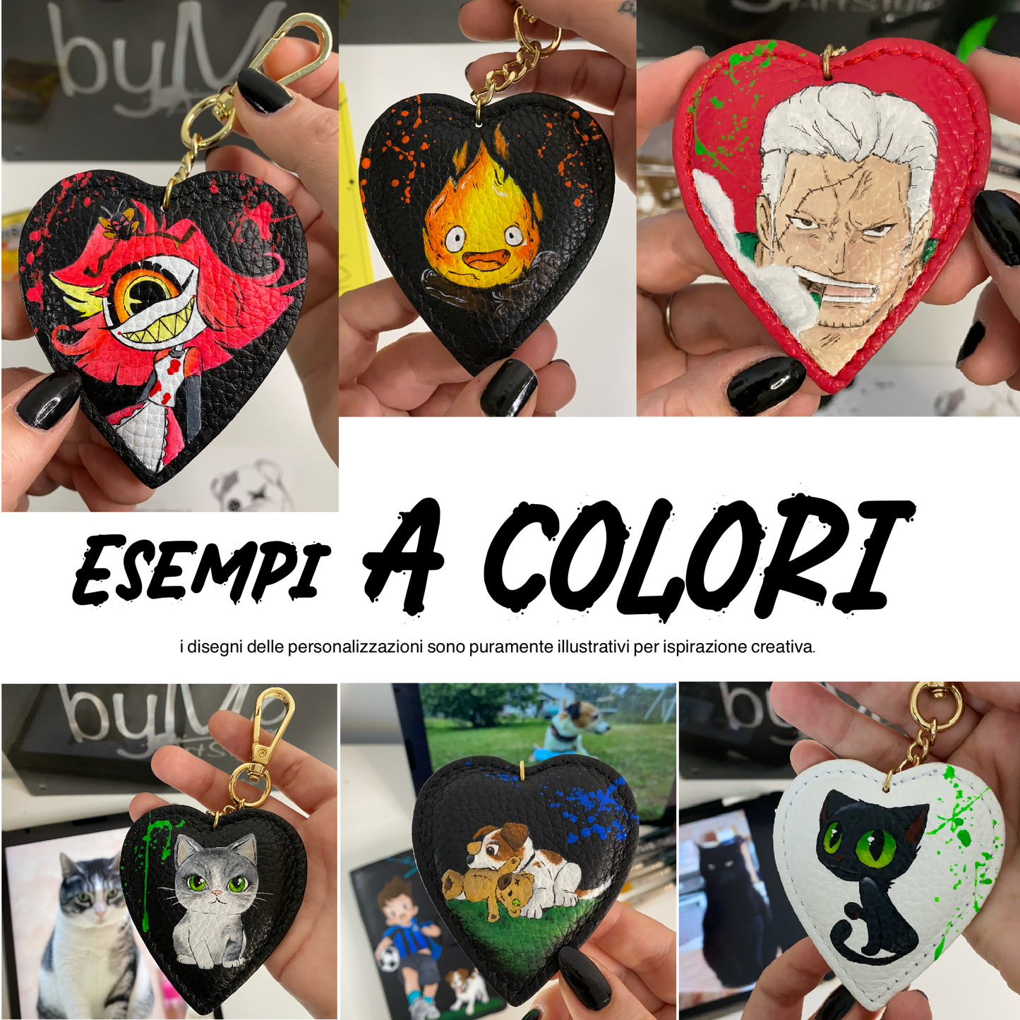 PORTACHIAVI EROS in pelle personalizzabili