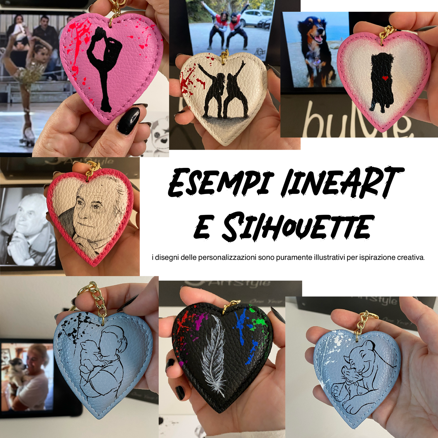 PORTACHIAVI EROS in pelle personalizzabili