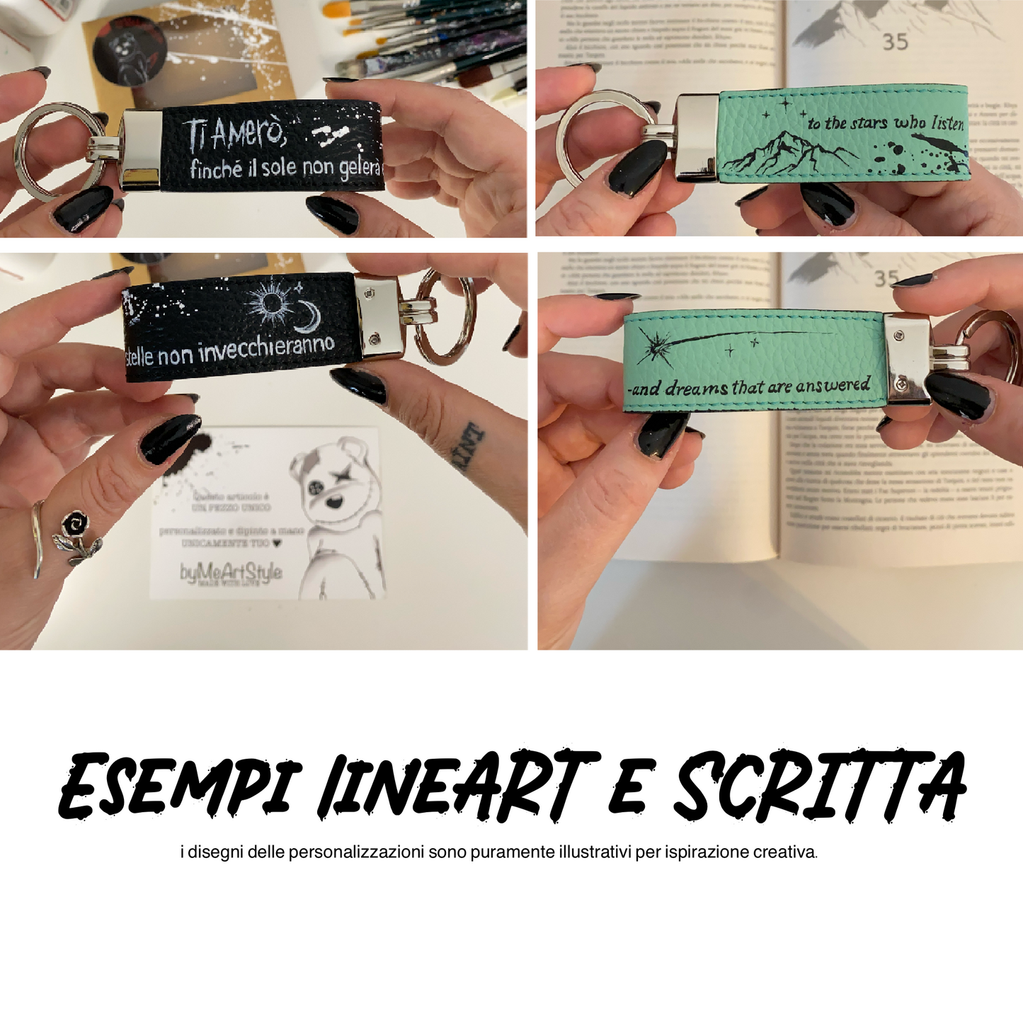 PORTACHIAVI APOLLO in pelle personalizzabili