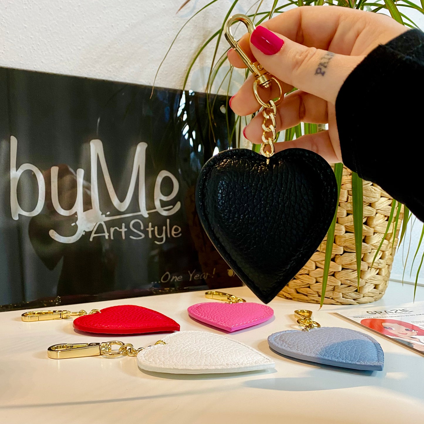 PORTACHIAVI EROS in pelle personalizzabili - byMeArtStyle