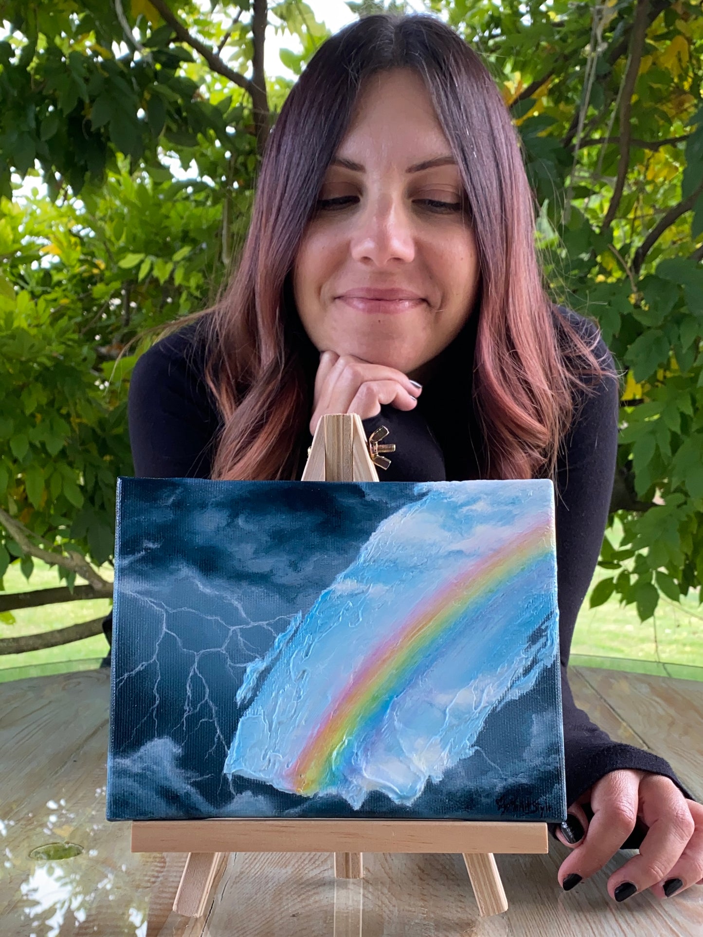 L’Arcobaleno NELLA tempesta