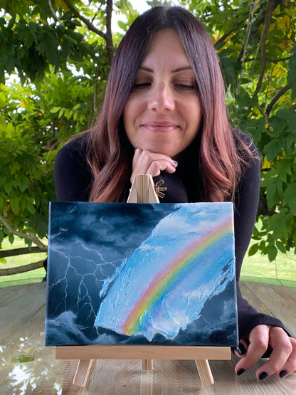 L’Arcobaleno NELLA tempesta
